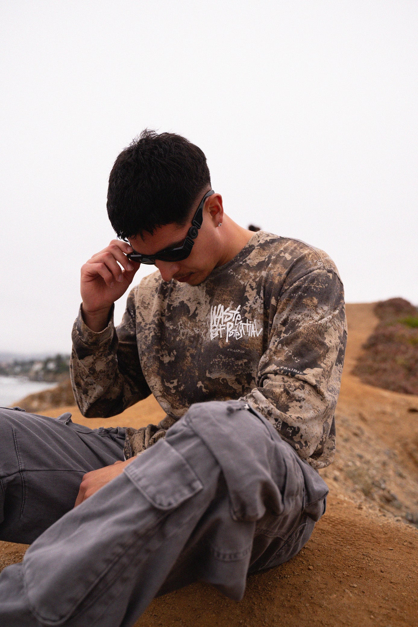MISGUIDED CAMO LONG SLEEVE