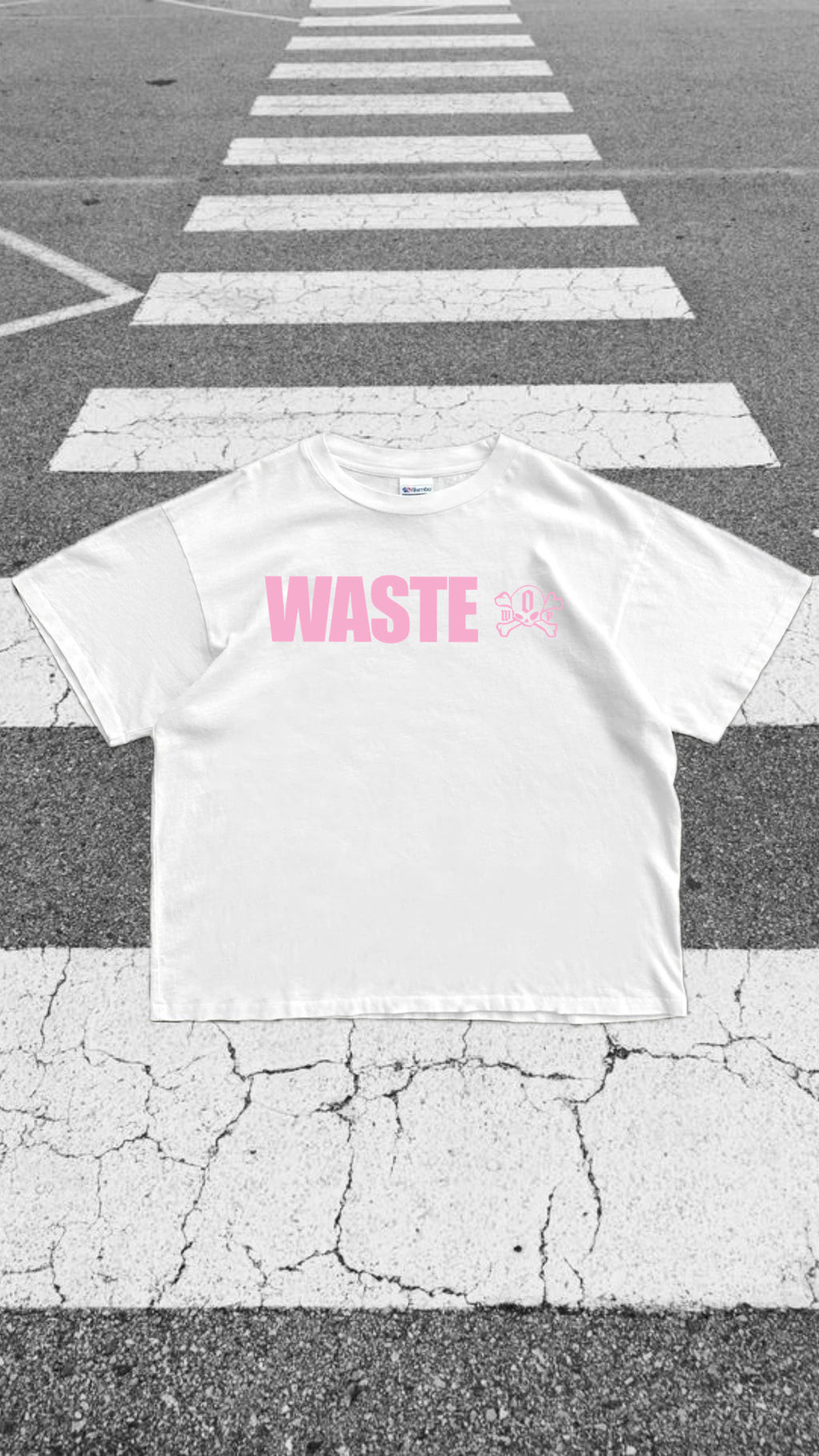 WASTE TEE-PINK