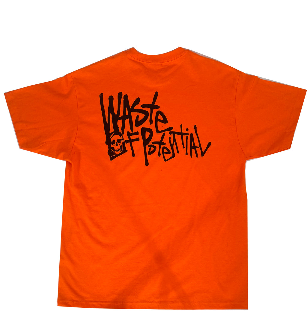 Misguided orange tee