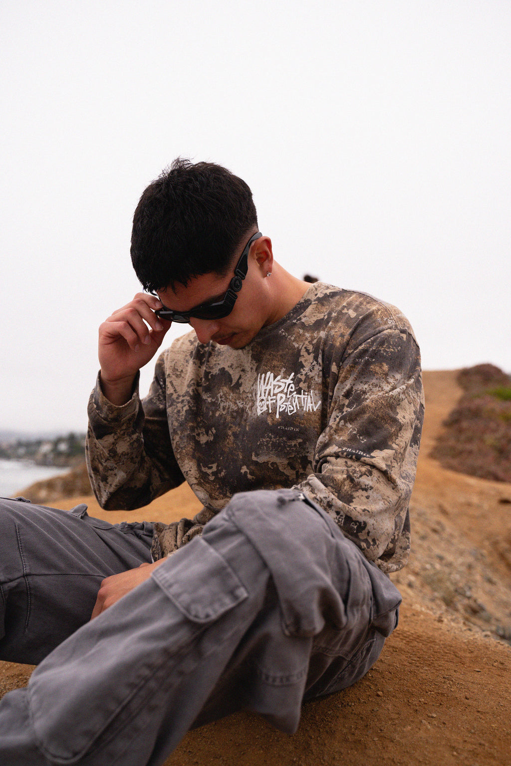 MISGUIDED CAMO LONG SLEEVE