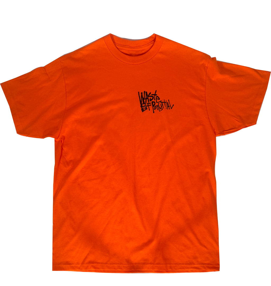 Misguided orange tee