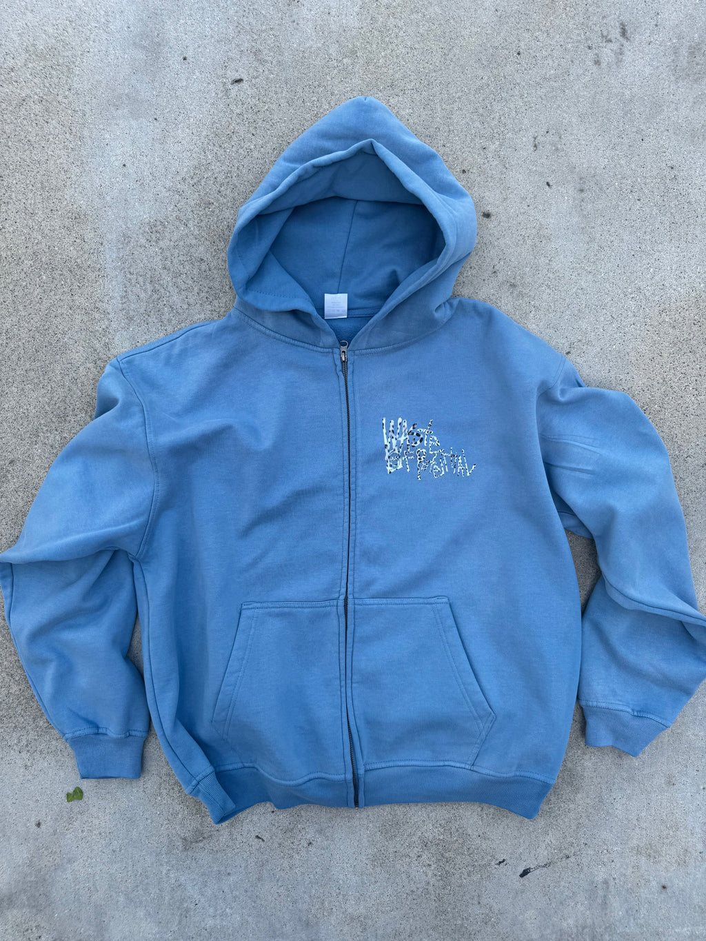 Snow Leopard Zip Up