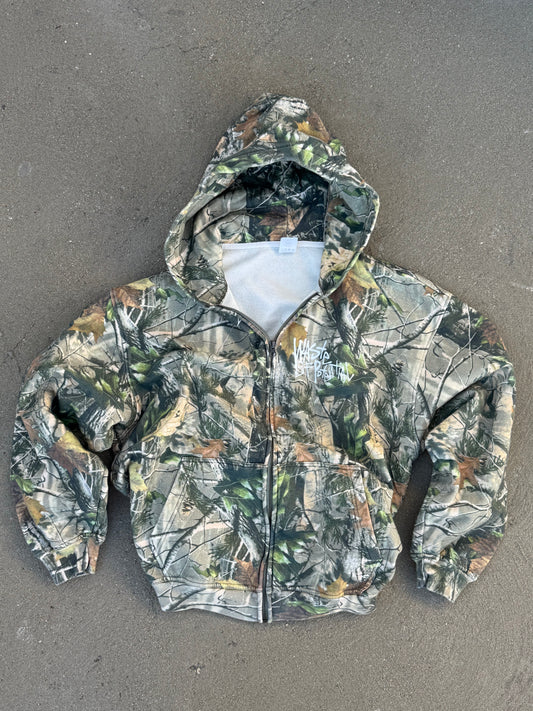 Misguided Camo Zip Up