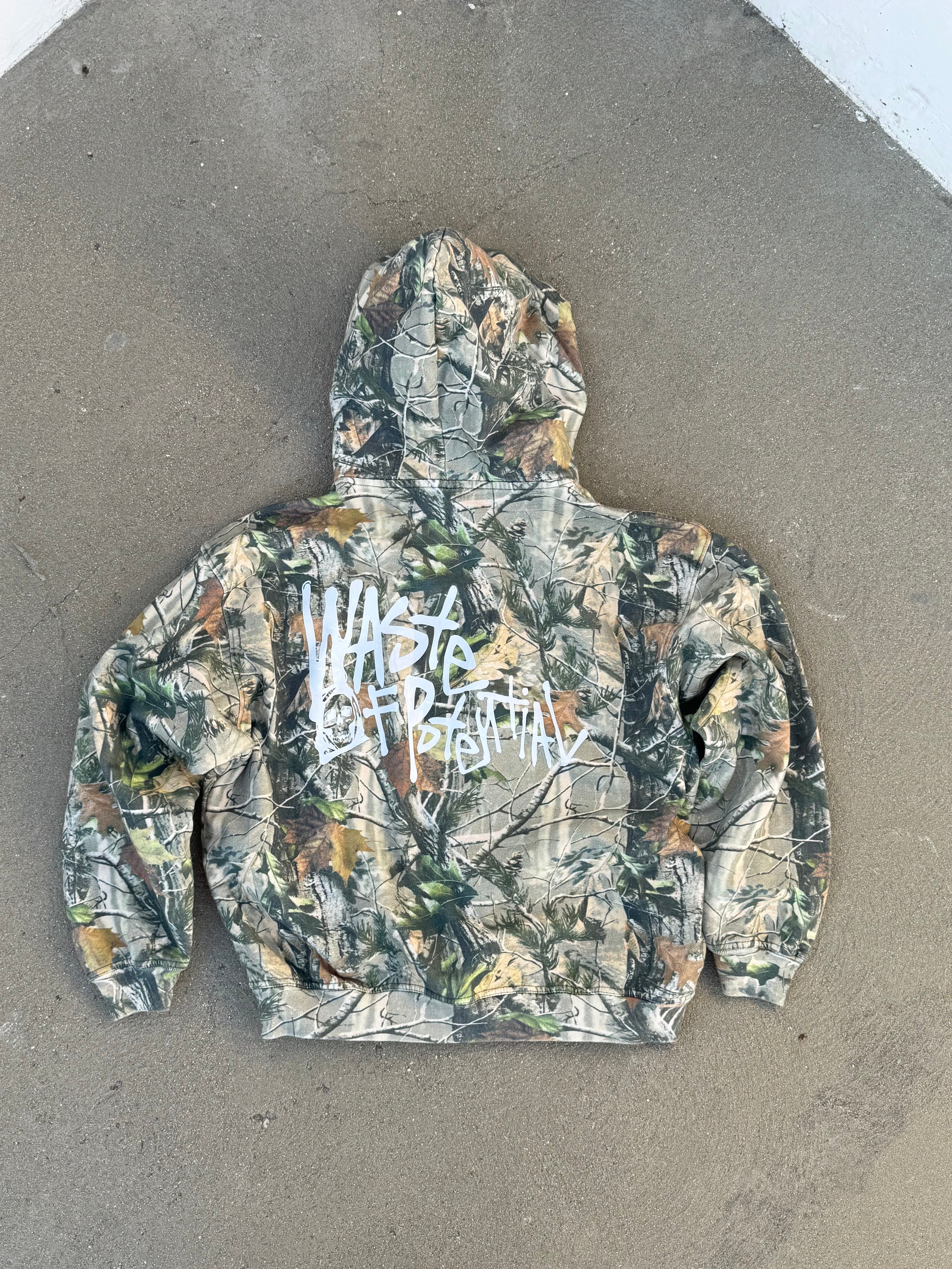 Misguided Camo Zip Up