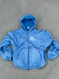 Powder Blue Zip-Up